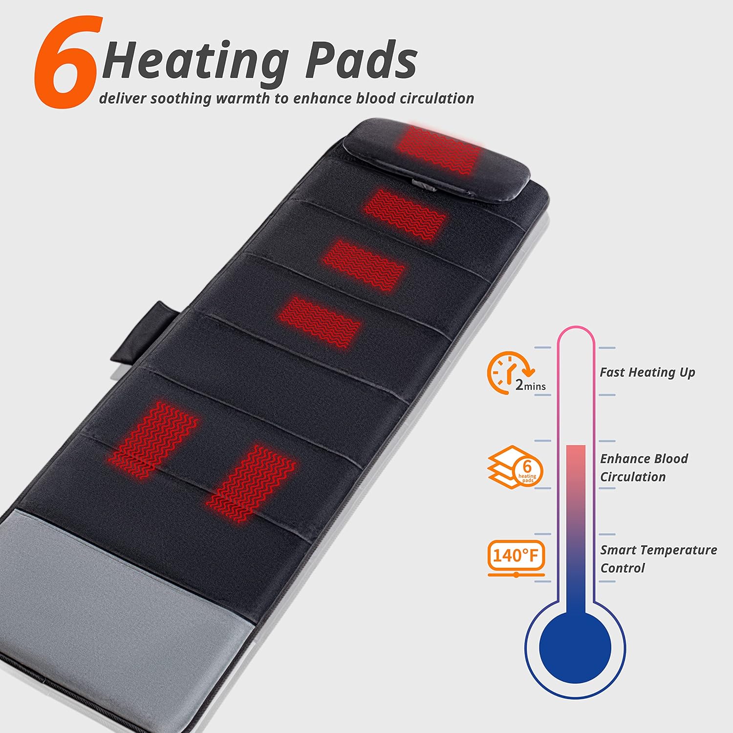 Full Body Massage Mat with Heat O942