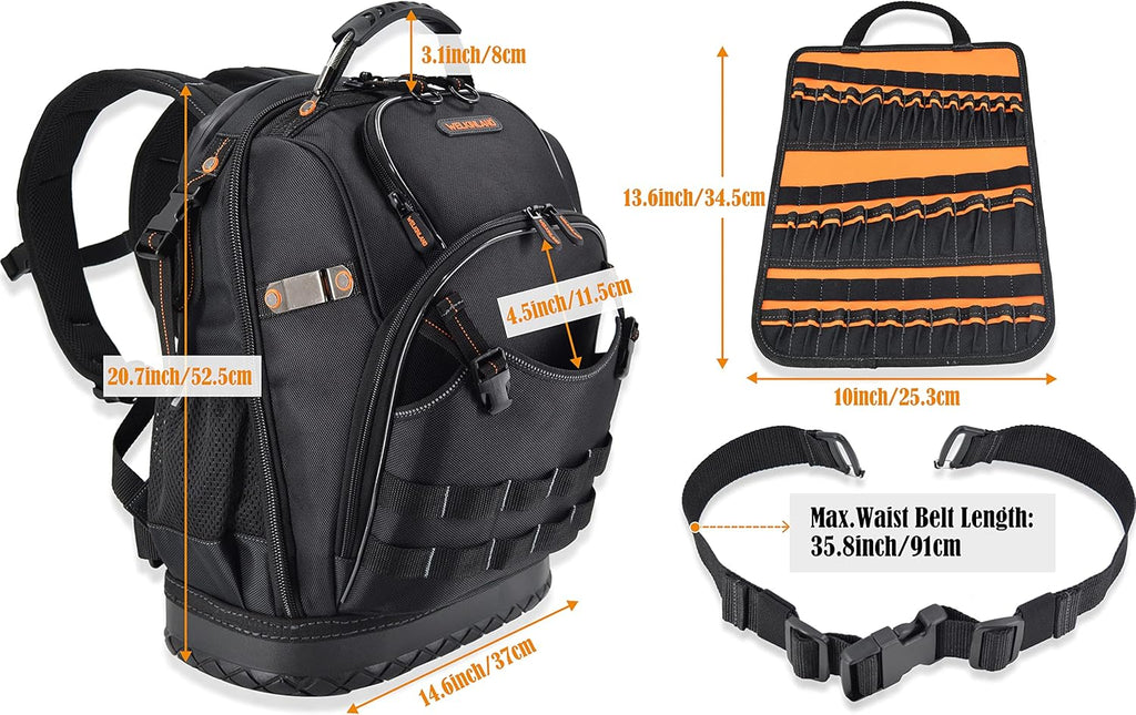 77-Pockets Tool Backpack N9527