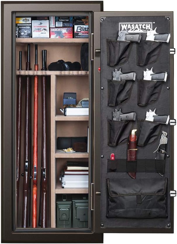 24 Gun Fire and Water Safe with E-Lock, Dark Bronze F704