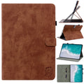 Brown Magnetic Leather Folio Case for 10.9 Inch iPad X7217