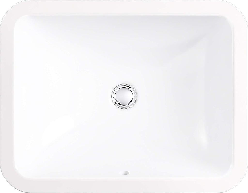 White Under-Mount Bathroom Sink K463344