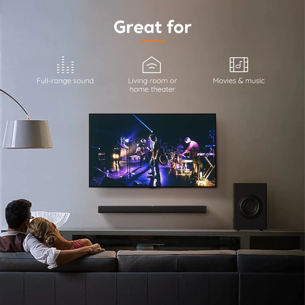 2.1 CH Separable Soundbar with Subwoofer F426