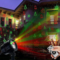 Red and Green LED Star Show Projector Light Q39876