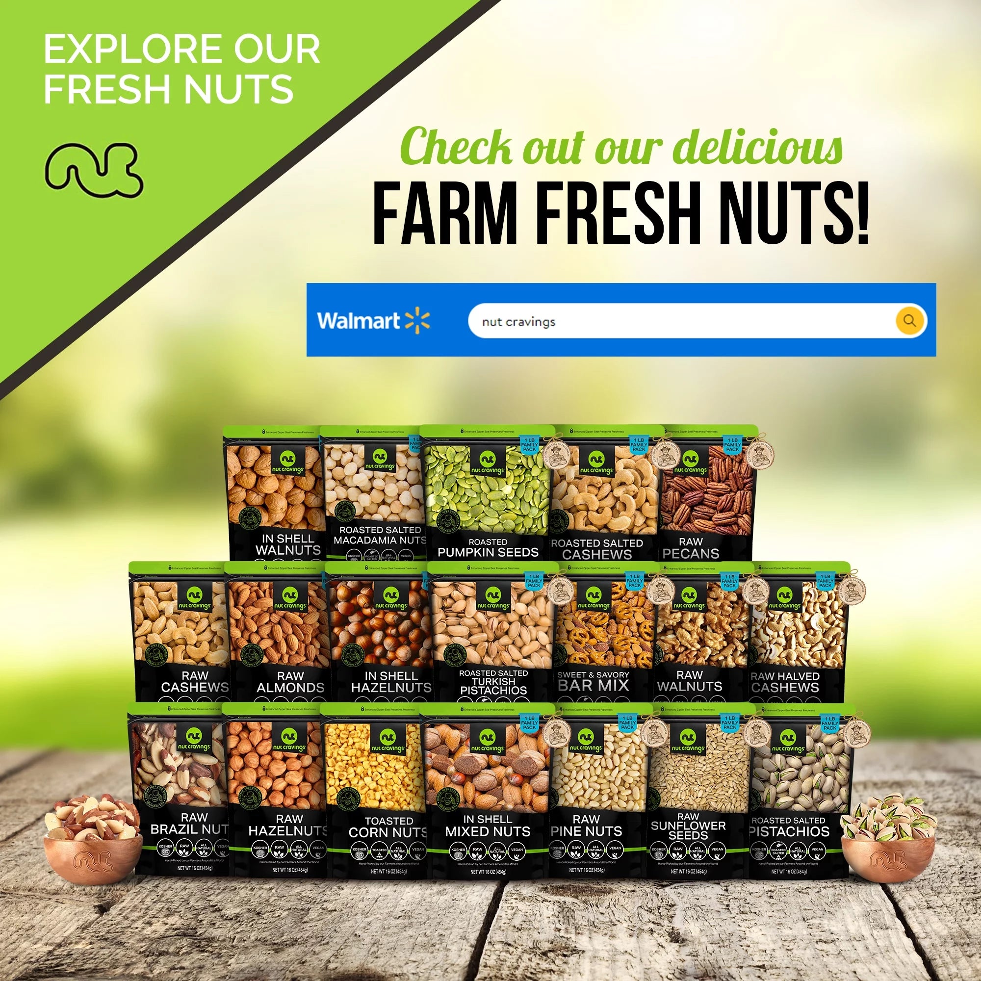 Raw In Shell Brazil Nuts (48oz - 3 lbs) B93778