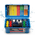 Taylor K2005 High Range Swimming Pool Total and Free Chlorine Bromine Alkalinity Calcium Hardness Base and Acid Demand pH DP Test Kit E9644