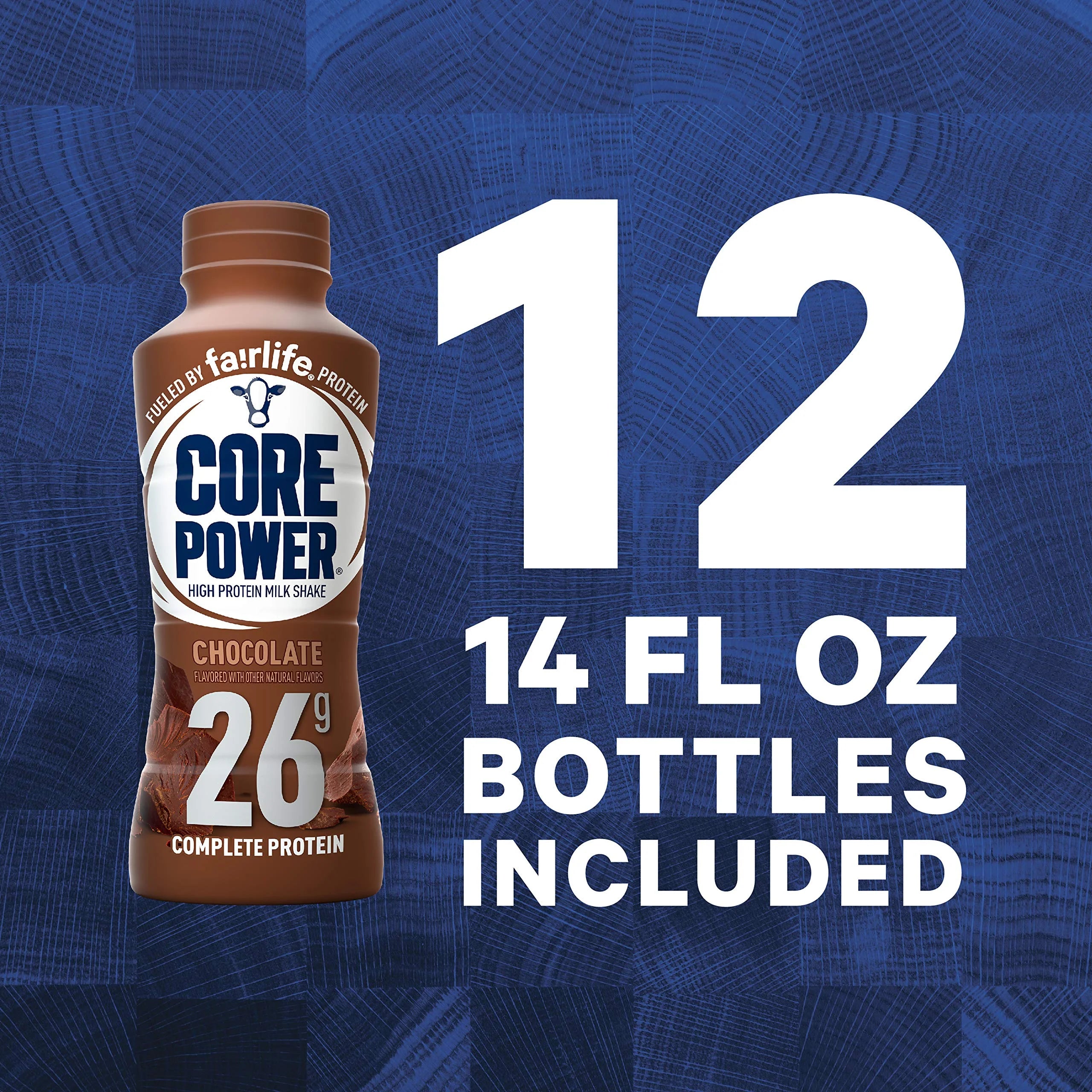 Chocolate Protein Shake, 14 fl oz, 12 Count Y54070