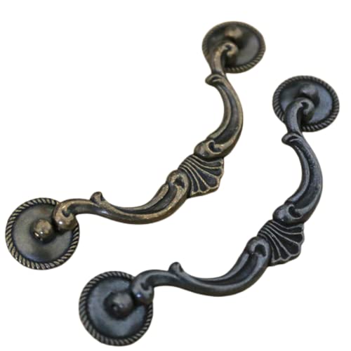 Antique Black Oversized Zinc Alloy Drawer Handles Length 170mm J283614