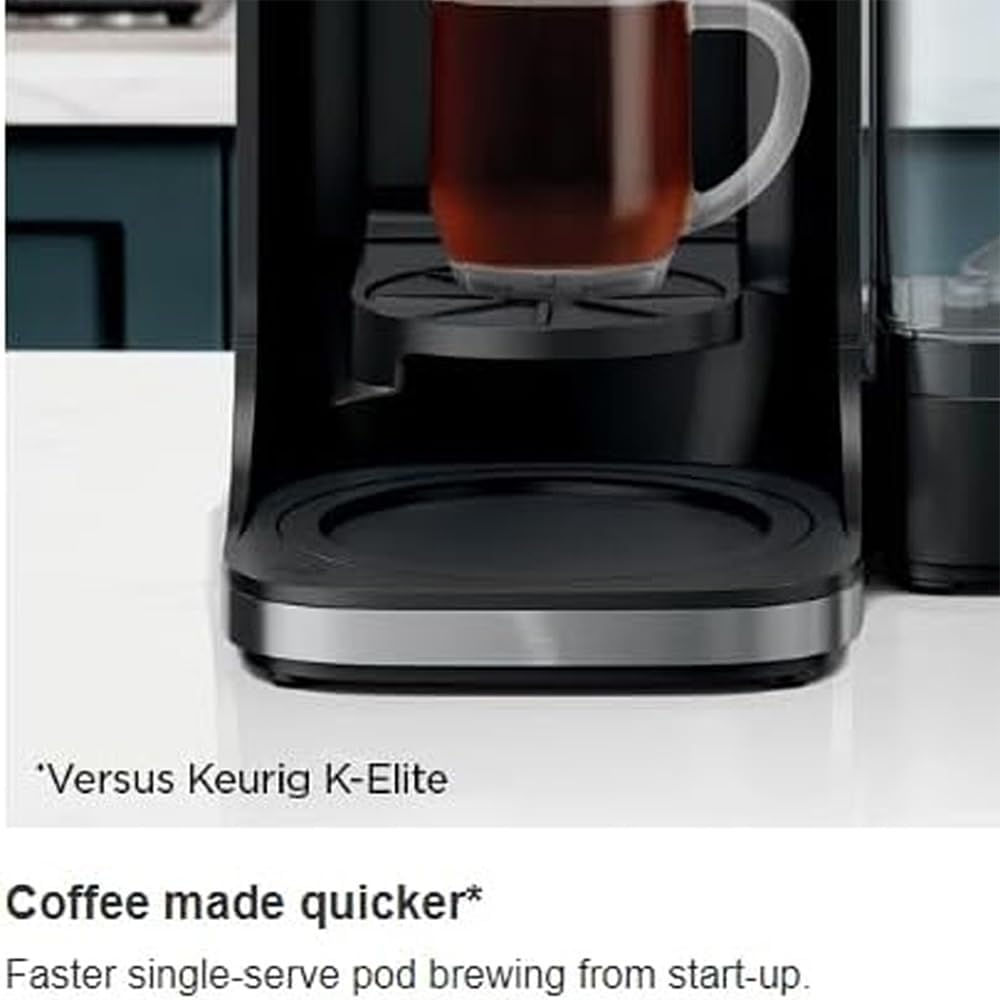Black DualBrew Hot & Iced Coffee Maker Bundle with 2 YR CPS Enhanced Protection Pack L94734