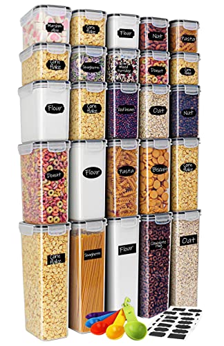 Airtight Food Storage Containers Set, BPA Free Plastic Storage Containers with Lids X1159