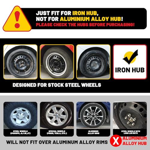 16 inch Chrome Wheel Hub Cap Set of 4 T3912