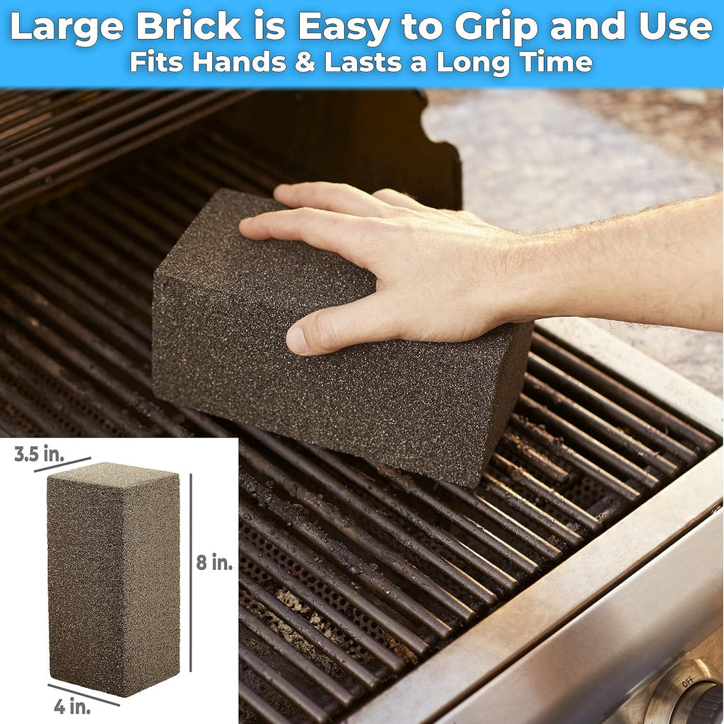 Non Scratch Pumice Stone Grill Cleaning Brick 4 Pack X546920