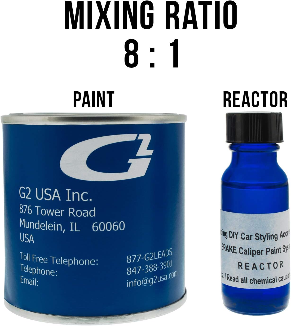 Purple High Temperature Brake Caliper Paint System Set Pack of 2 Z5243