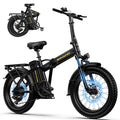 750W Brushless Motor Foldable Electric Bike with 48V 15/20AH Battery B428