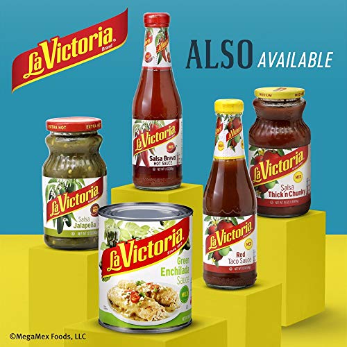 Mild Red Taco Sauce, 8 Ounce Glass Bottles (Pack of 12) A7383