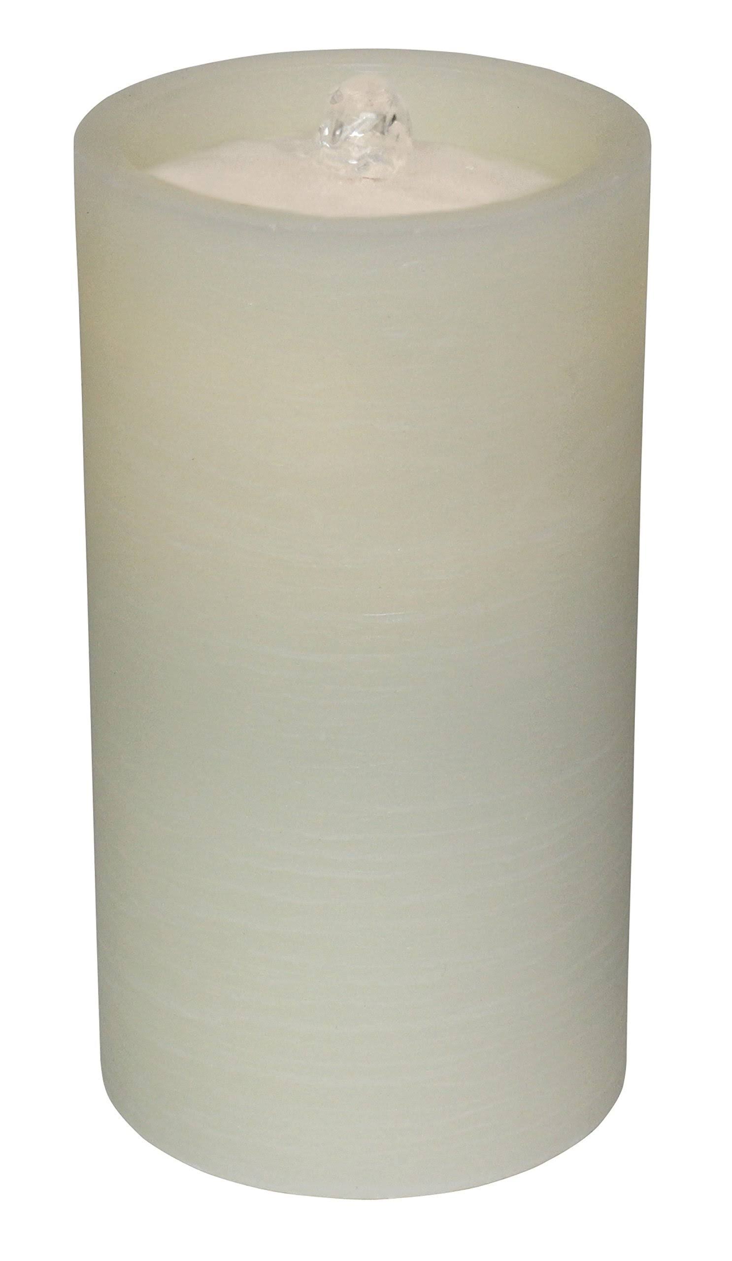 Ivory Flameless Candle Fountain L212