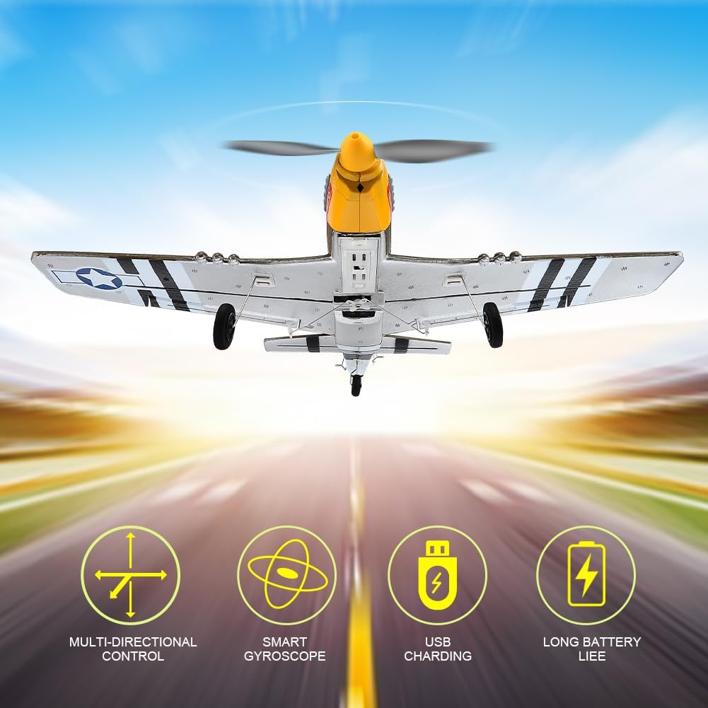 4 Channel Remote Control Airplane with Aileron J605