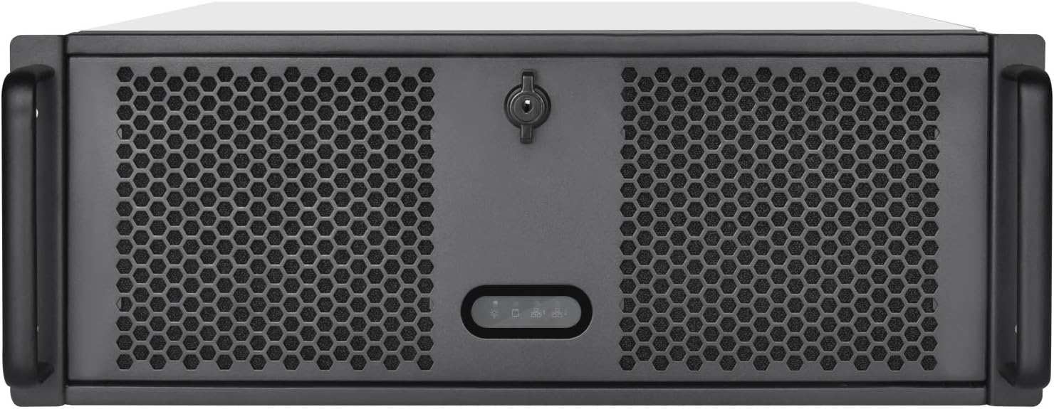 4U Rackmount Server Chassis with 3 X 5.25 Front Bays E434