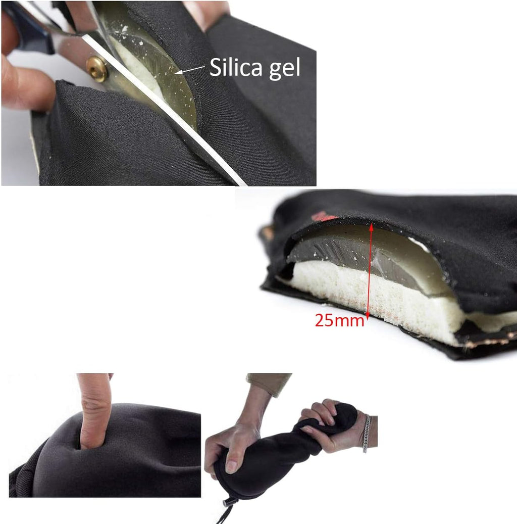 Large Comfort Wide Gel Bicycle Saddle Cover E211581