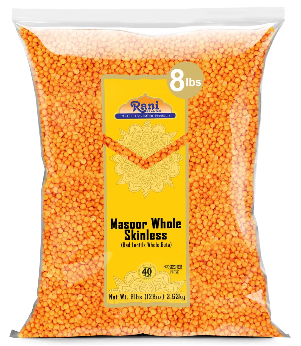 Red Lentils 128oz (8lbs) 3.63kg Bulk U371