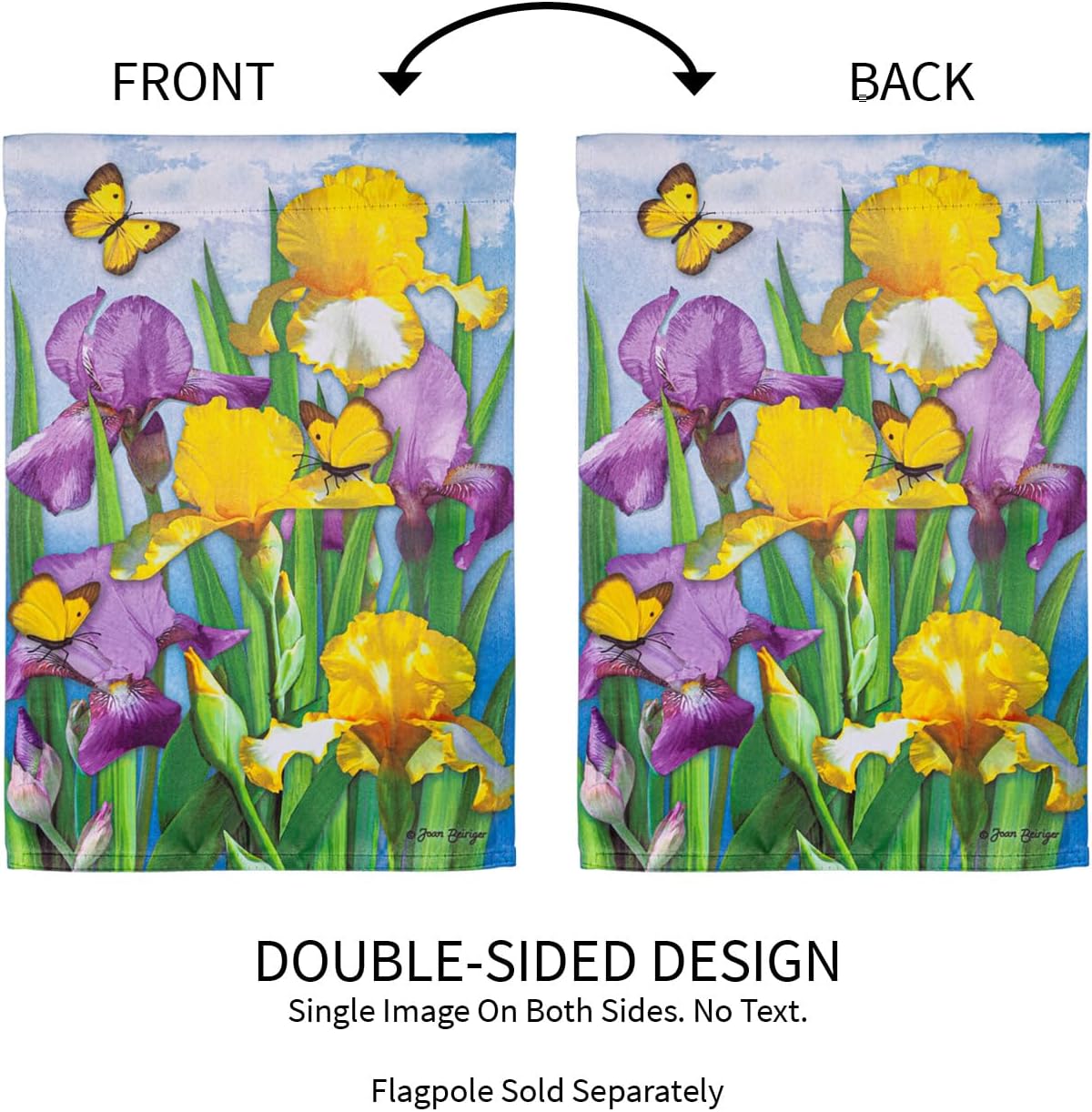 Suede Garden Flag 12x18 double sided V229368