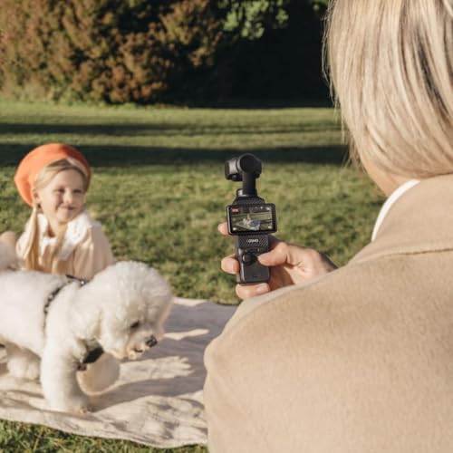 DJI Osmo Pocket 3 Capture More Combo, Vlogging Camera with 1'' CMOS & 4K/120fps Video, 3-Axis Stabilization, Fast Focusing, Face/Object Tracking, 2" Rotatable Touchscreen M714643