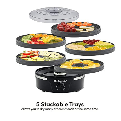 Stainless Steel Food Dehydrator with Adjustable Temperature Controls Y13912