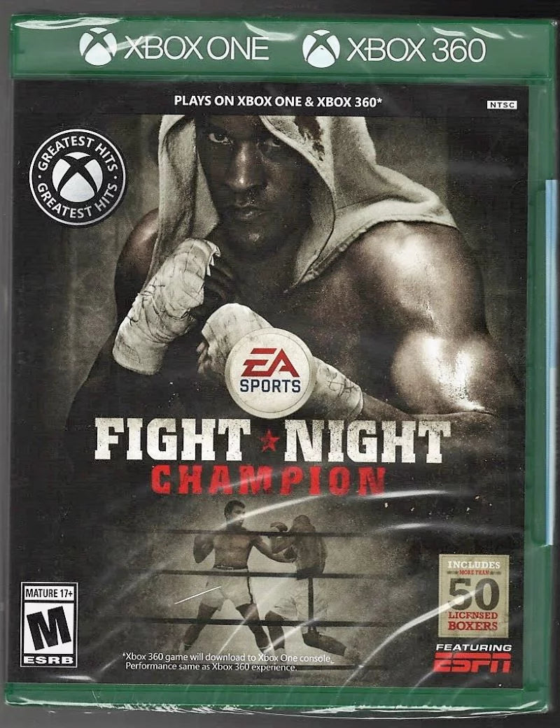 Xbox 360 Xbox One Fight Night Champion B35379