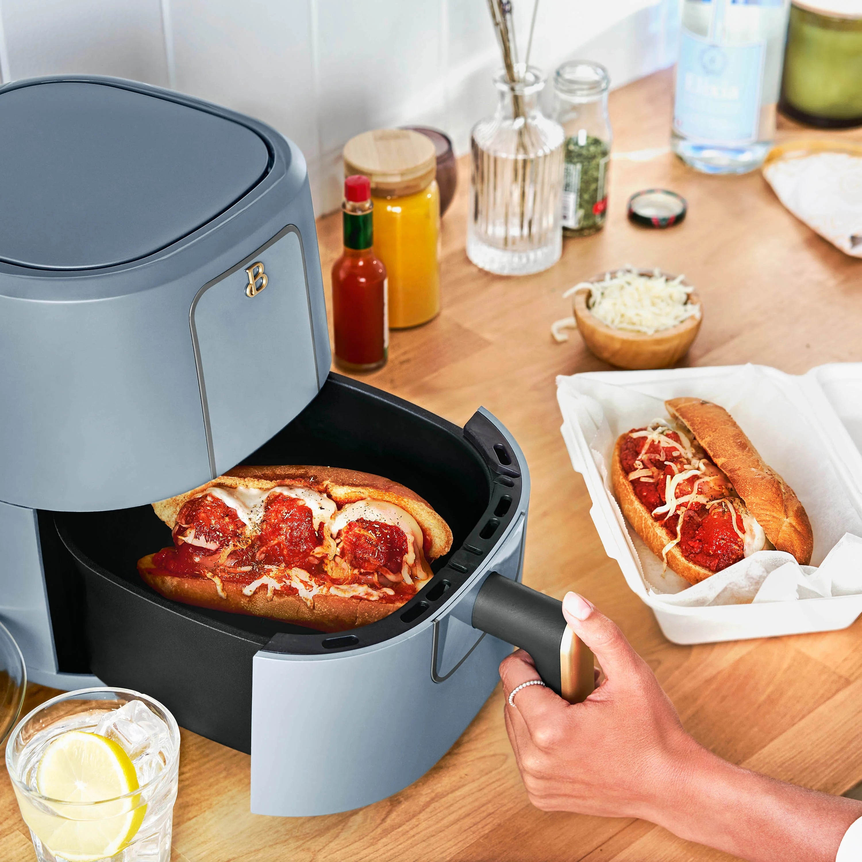 White 3 Qt Air Fryer H366605