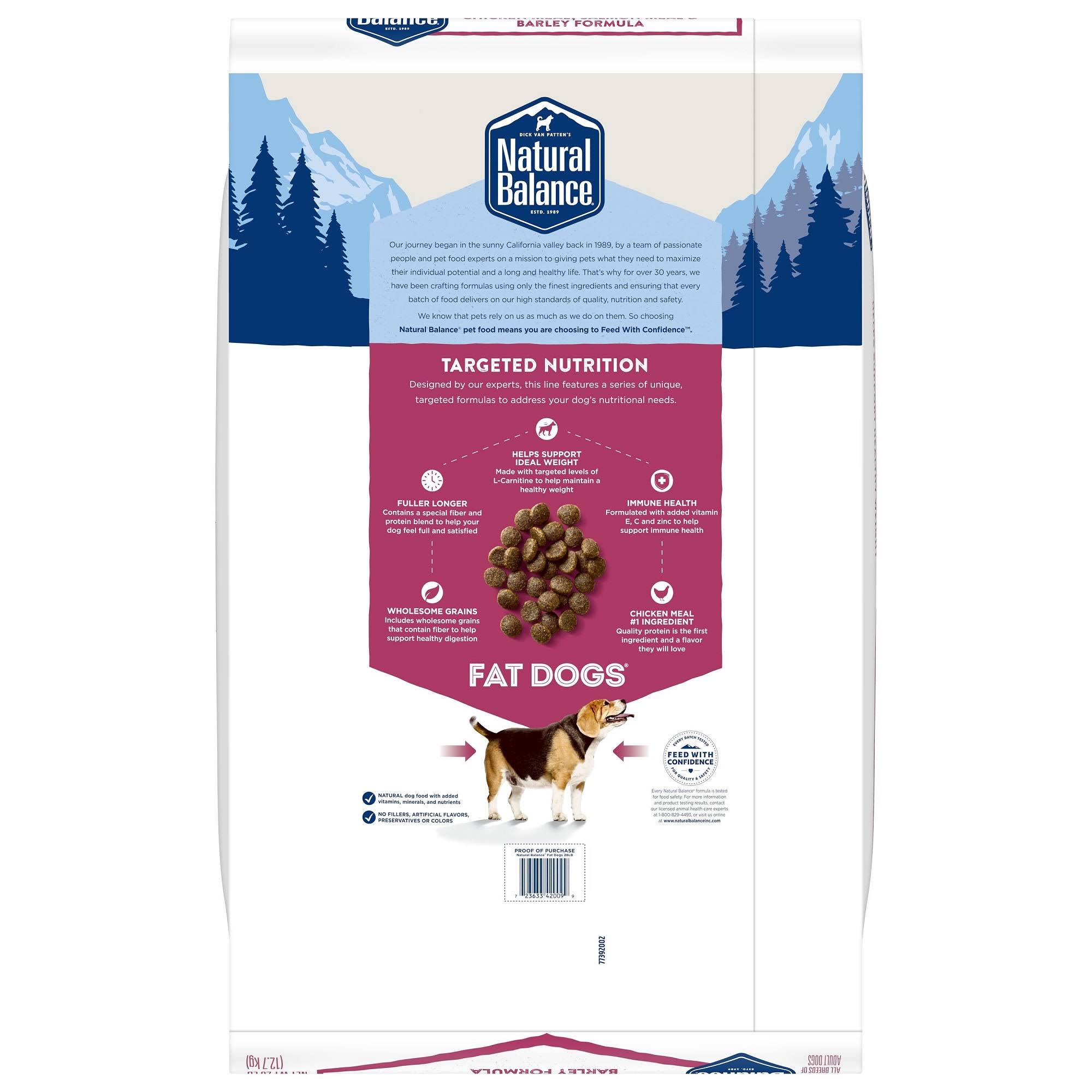 28 lb Chicken Meal Salmon Meal Barley Formula Dog Food Z6641