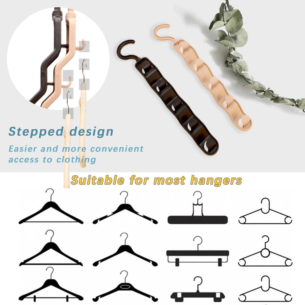 8 Pack Plastic Space Saving Closet Organizers I614811