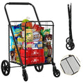 Folding Shopping Cart with Wheels X662