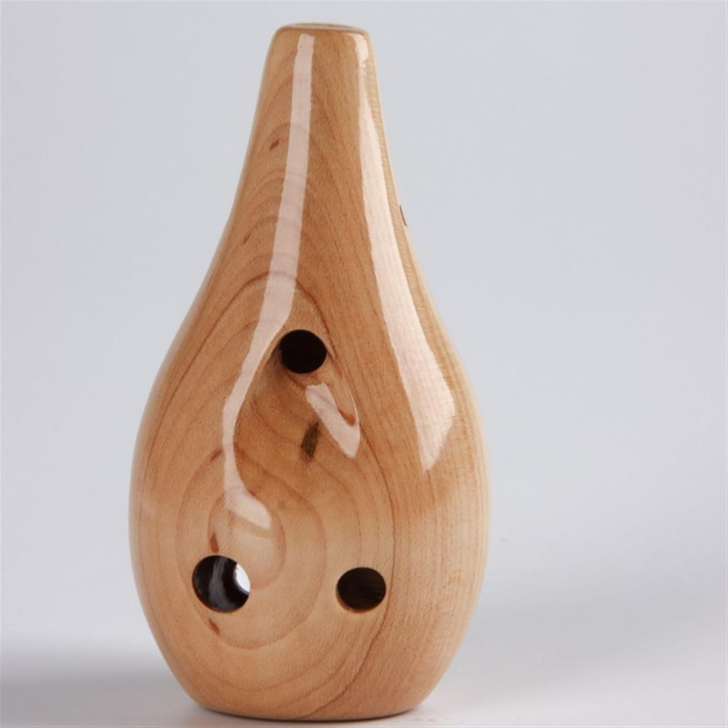 Solid Wood 6-hole Alto Ocarina F7429