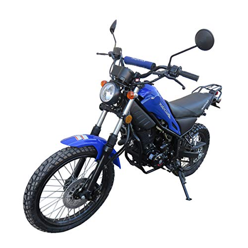 250cc Dirt Bike Motorcycle (Blue) Z43158