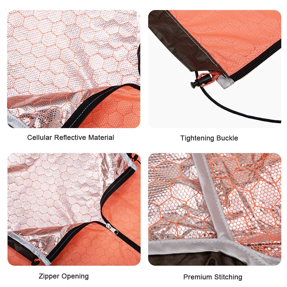 Lightweight Waterproof Heat Reflective Thermal Sleeping Bag Z8867