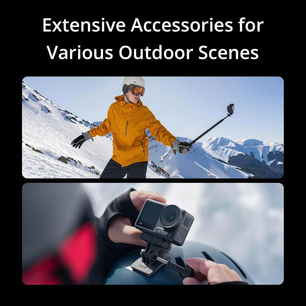 4K Waterproof Action Camera with Battery Case and 64GB Memory Card M577804