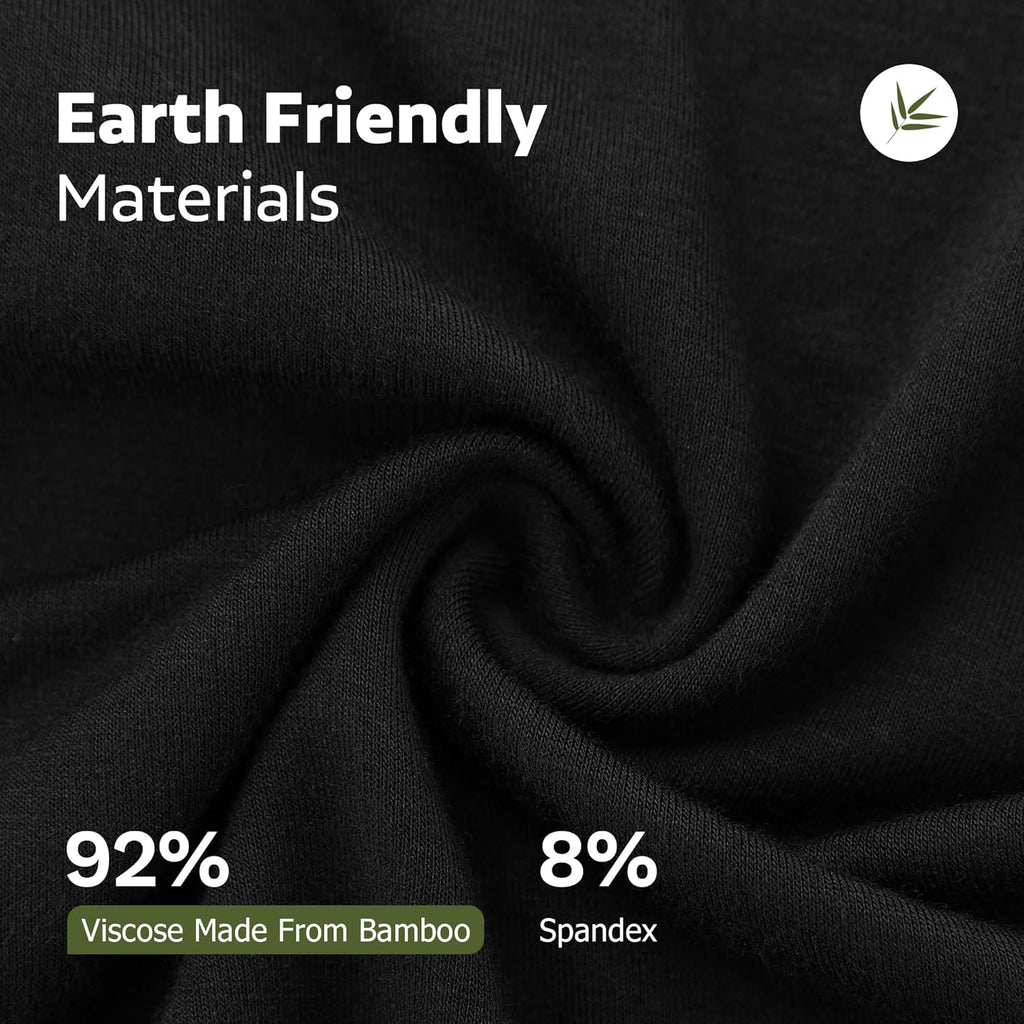 Bamboo Viscose Boxer Briefs (4 Pack) B87756