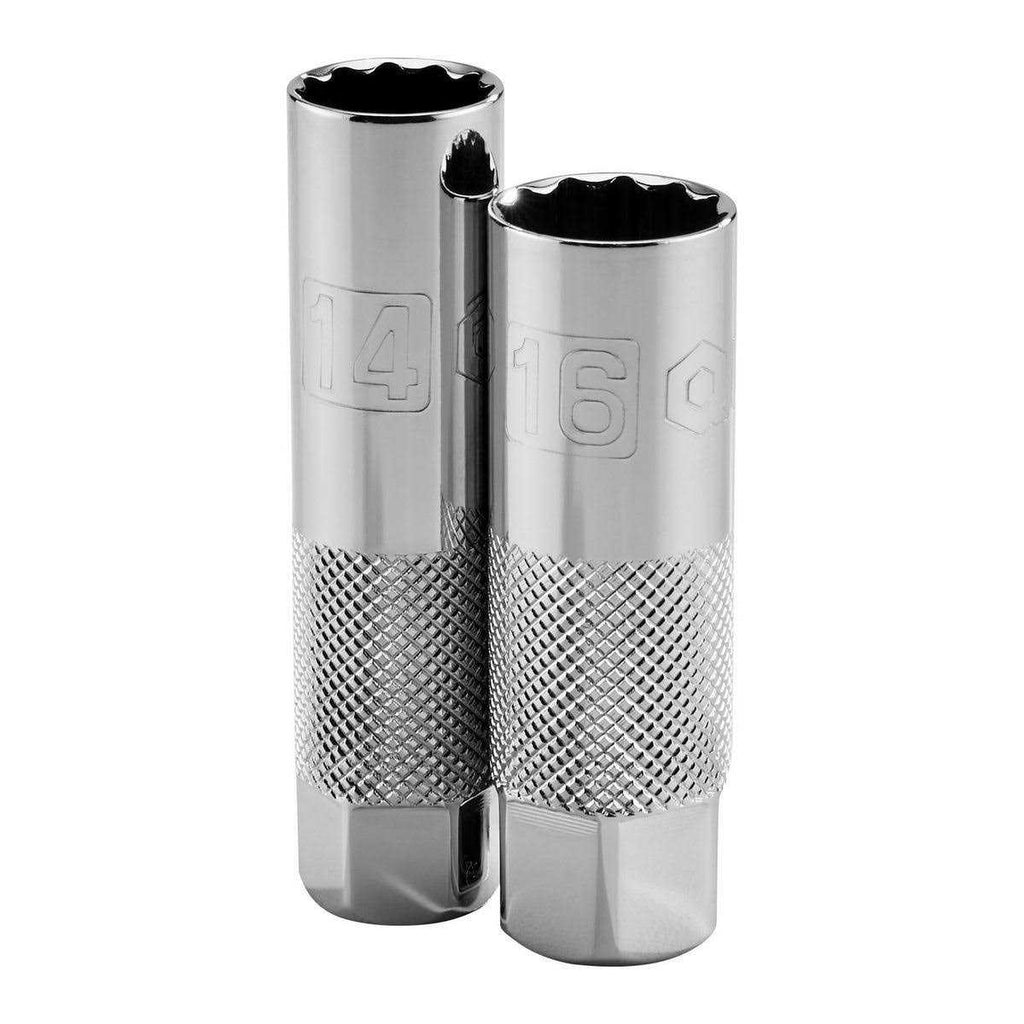 3/8 in. Drive SAE and Metric Spark Plug Socket Set W56259