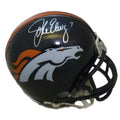 John Elway Autographed Mini Helmet J69988
