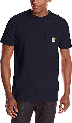 Men's Relaxed Fit Midweight Short-Sleeve Pocket T-Shirt T637875