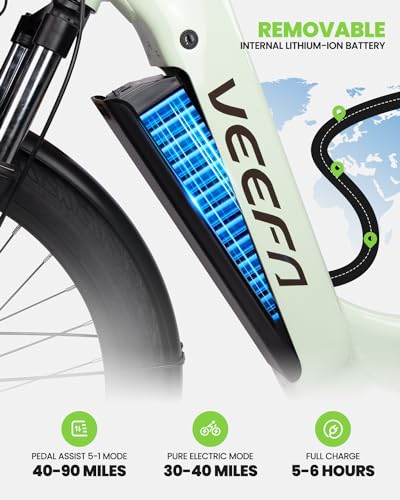 27.5” Electric Bike 750W Peak Motor 48V Removable Battery U365
