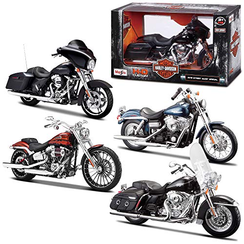 1:12 H-D Motorcycles Asst C11341