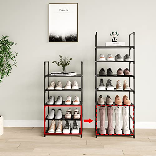 10-Tier White Shoe Rack Z113