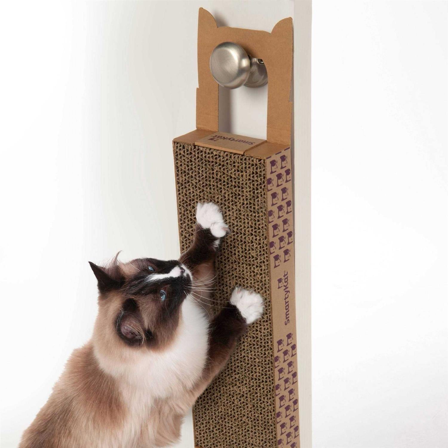 Catnip Infused Corrugated Hanging Cat Scratcher Q972124