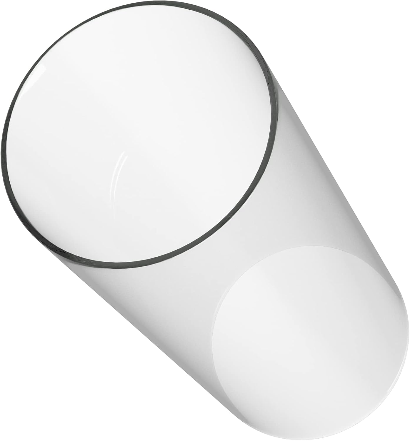 Clear Borosilicate Glass Candle Holder Diameter 6 Height 8 Z9393