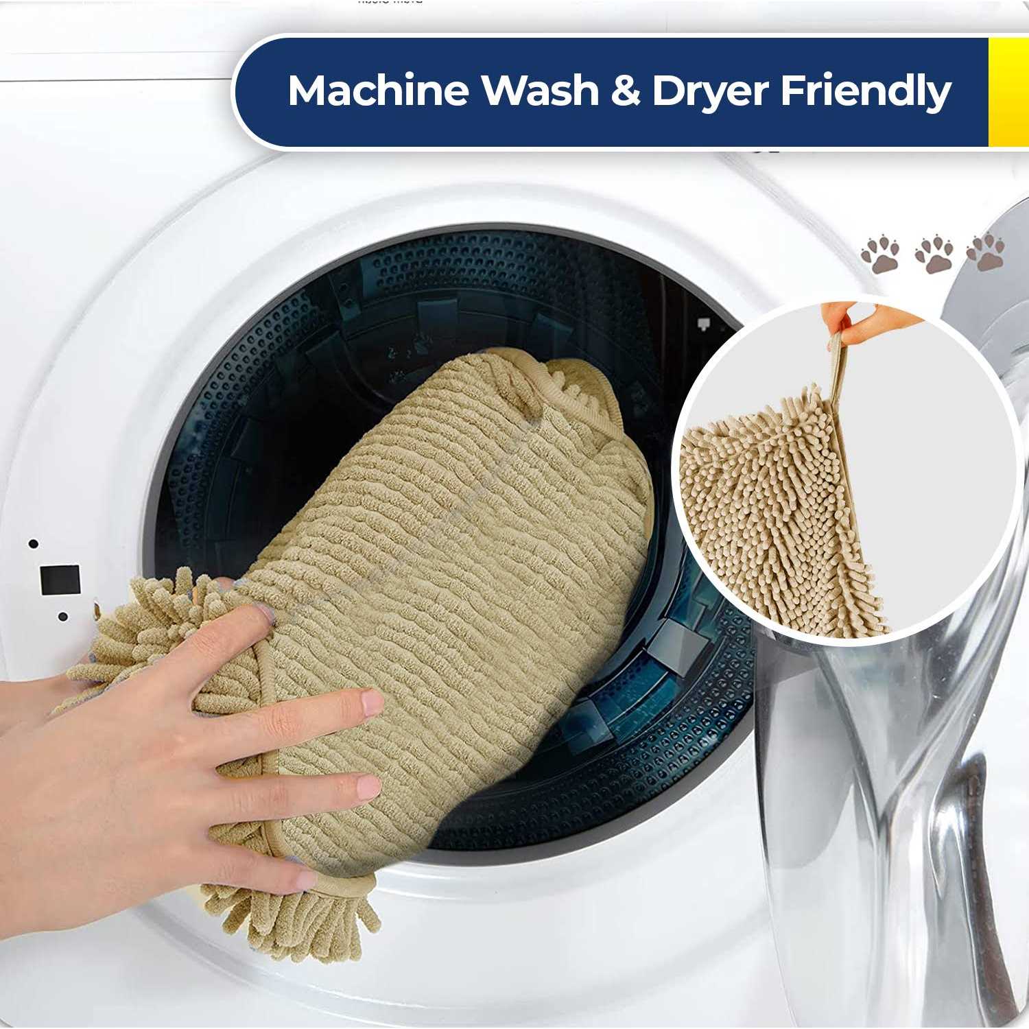Highly Absorbent Microfiber Washable Dog Towel B562