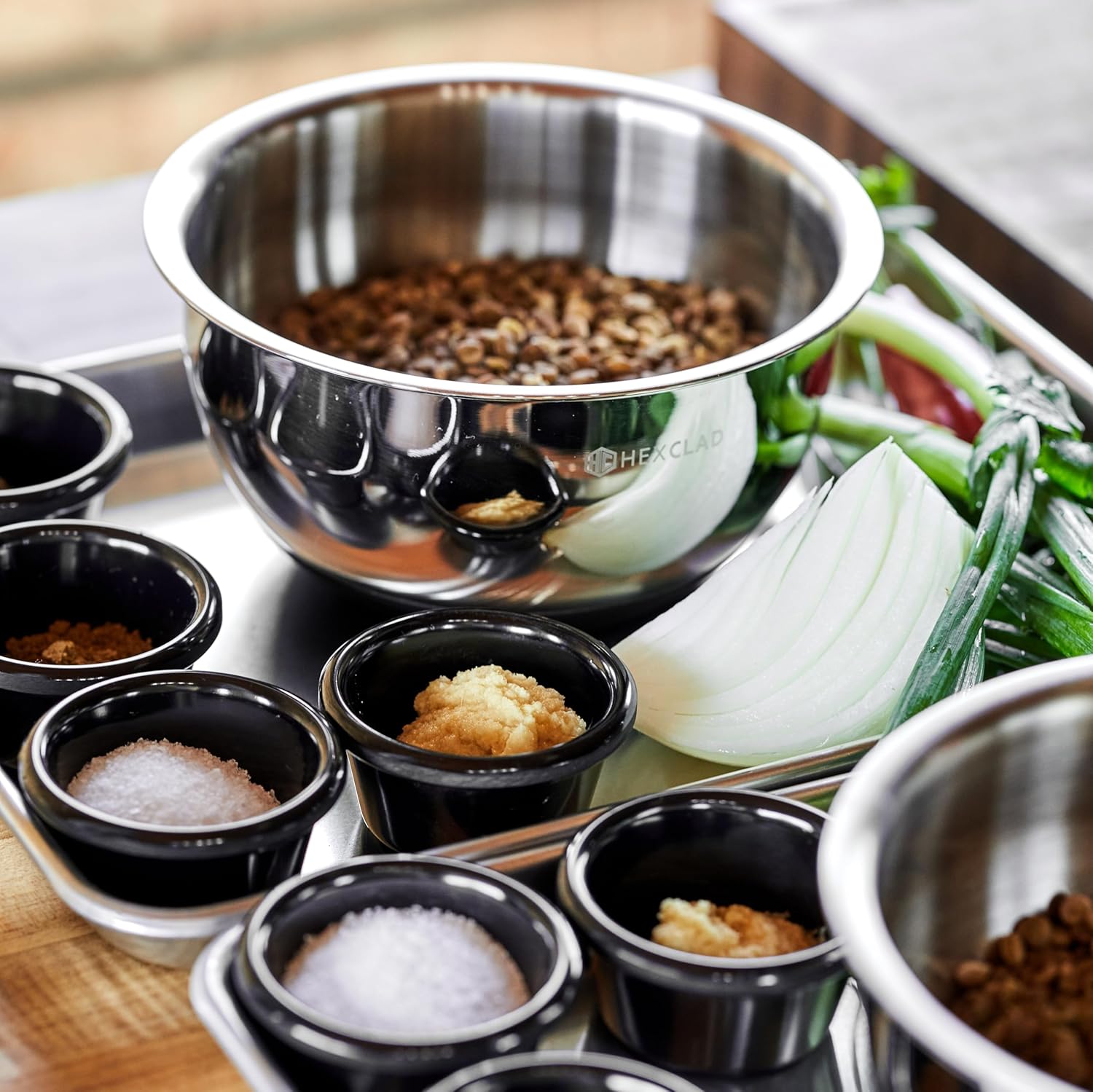 3-Piece Stainless Steel Mixing Bowl Set with Lids H850932