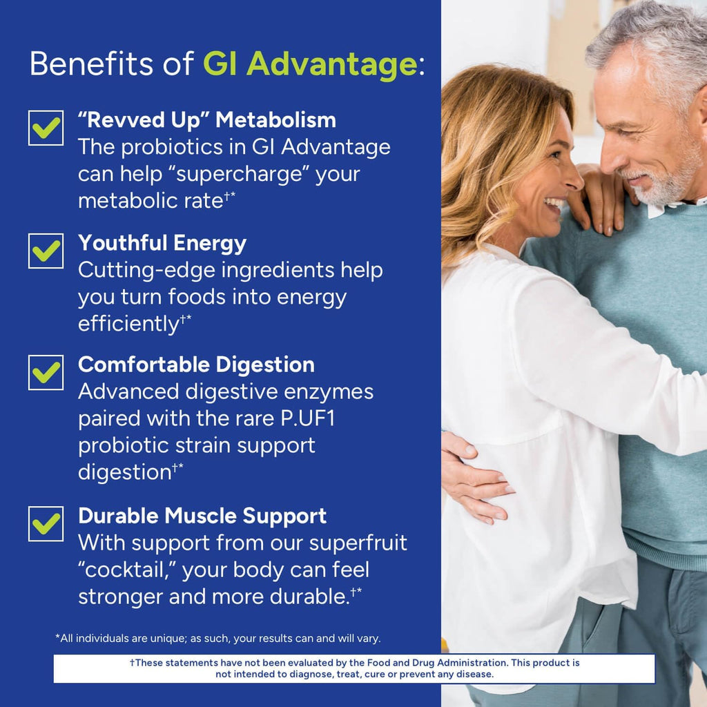 Gut Supplement with Probiotics, Digestive Enzymes, and Superfruit Extracts (30 Servings) G269350
