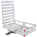 Hitch Mounted Mobility Scooter Carrier Rack with Ramp W4365