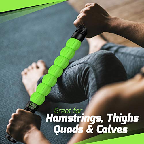 Muscle Roller Stick Pro, Roller Massager - Body Roller Stick Leg Roller for Muscles Deep Tissue, Self Massage Tool (1 Stick) I524