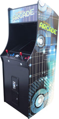 Full Size Stand-Up Arcade Machine, 2 Player, 60 Games, 22 LCD Screen D2868